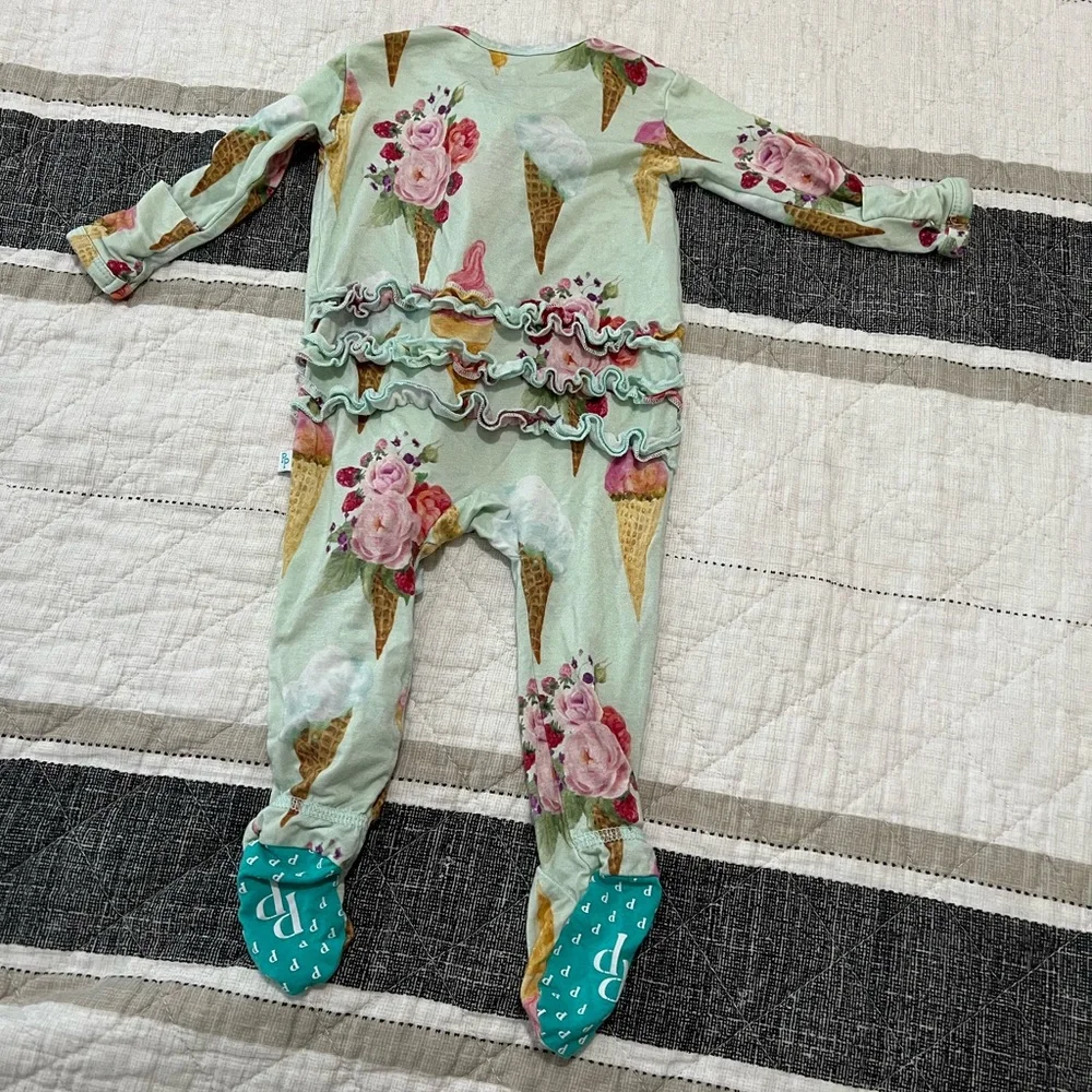 Floral Ice Cream Print Posh Peanut